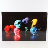 Tim Head, illfra on aluminium, still life (erasers), 1985 Edition summer no. 3/100, 30" x 20",