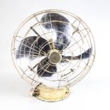 A Vintage Veritys Limit table-top fan, diameter 42cm
