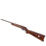 A BSA air rifle, break barrel action, serial no. B25638, length 96cm