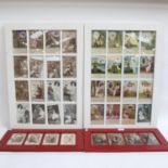 4 frames of First World War Period sweetheart cabinet cards (4 frames)