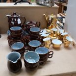 Various teaware, including Denby and Royal Worcester etc