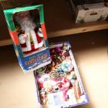 2 boxes of Christmas decorations