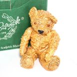 Beswick teddy bear - George, limited edition 94/2500, boxed, height 14.5cm
