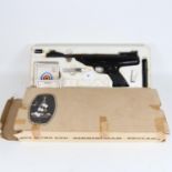 BSA .22 calibre Scorpion mark II air pistol, break-barrel action, in original box