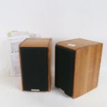 PIONEER - a pair of Pure Malt Whisky barrel bookshelf speakers, model S-A4SPT-PM, with instruction