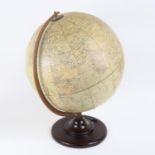 An Art Deco Philips 13.5" Challenge Globe, on Bakelite base, overall height 43cm