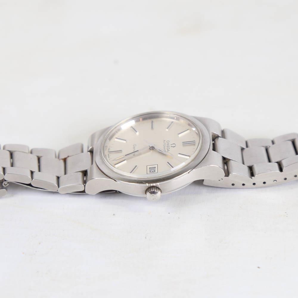 OMEGA - a Vintage stainless steel Geneve automatic bracelet watch, ref. 366.0832, circa 1975, - Image 3 of 6