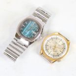2 Vintage watches, comprising Jovial Slinline Automatic and Lonstar De Luxe, both working, (2)