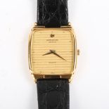 RAYMOND WEIL - a Vintage gold plated quartz wristwatch, ref. 5747, gilt dial with dot hour