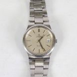 OMEGA - a Vintage stainless steel Geneve automatic bracelet watch, ref. 366.0832, circa 1975,
