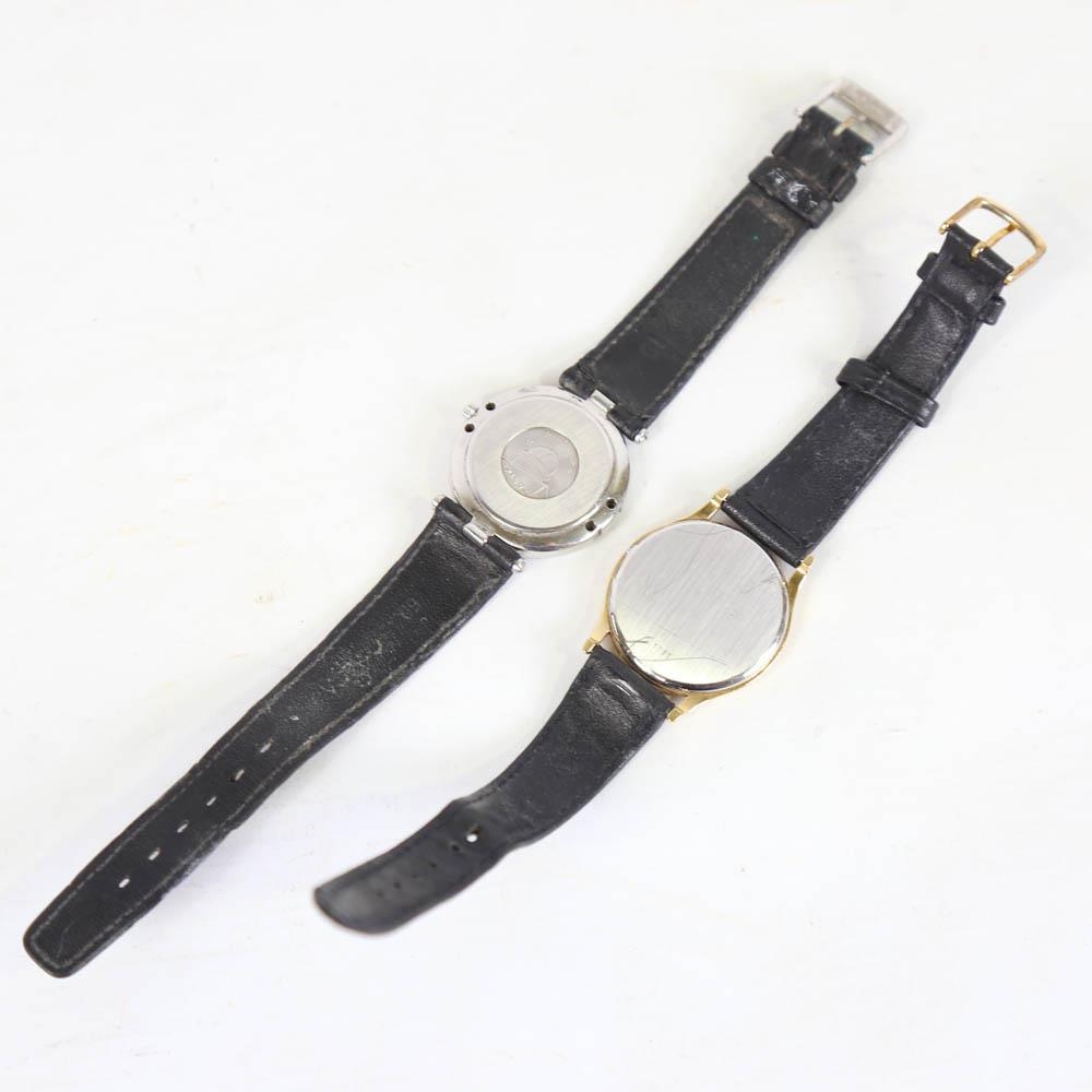 OMEGA - 2 quartz wristwatches, comprising Constellation Chronometer and De Ville, both not currently - Image 3 of 5