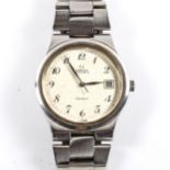 OMEGA - a Vintage stainless steel Geneve automatic bracelet watch, ref. 166.0173 / 366.0832, circa