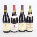 4 bottles of Pommard wine, 1988 Premier Cru Les Platieres Prieur-Brunet, 1994 Les Argillieres