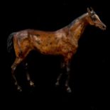 FRANZ BERGMAN - cold painted bronze figure of a horse, impressed marks, height 14.5cm, length 16cm