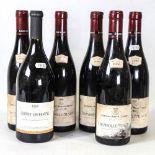 6 bottles of Burgundy wine, 5 Chambolle-Musigny 2000 Domaine Robert Arnoux, 1 Chorey-Les-Beaune 2005
