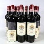 12 bottles Marchesi Cattaneo di Belforte, Riserva 2000 Chianti Classico DOCG From local country