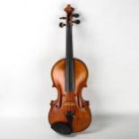 George Wulme Hudson (1882 - 1952), fine quality violin made in 1924, previously owned and played