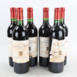 6 bottles of Chateau Langoa Barton, Saint-Julien, Bordeaux