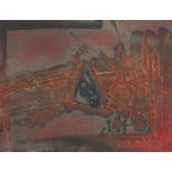 Peter Wray, intaglio print, Carolan's Search 1996, artist's proof, signed with New Academy Gallery