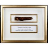 Winston Churchill's cigar, given by him to Clare Sheridan, the sculptor whilst working on his