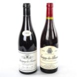 2 bottles of Savigny-les-Beaune, 2002 "Aux Grands Liards" Simon Bize & sons, 2000 Emmanuel Rouget