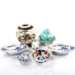 A group of Oriental ceramics (8)