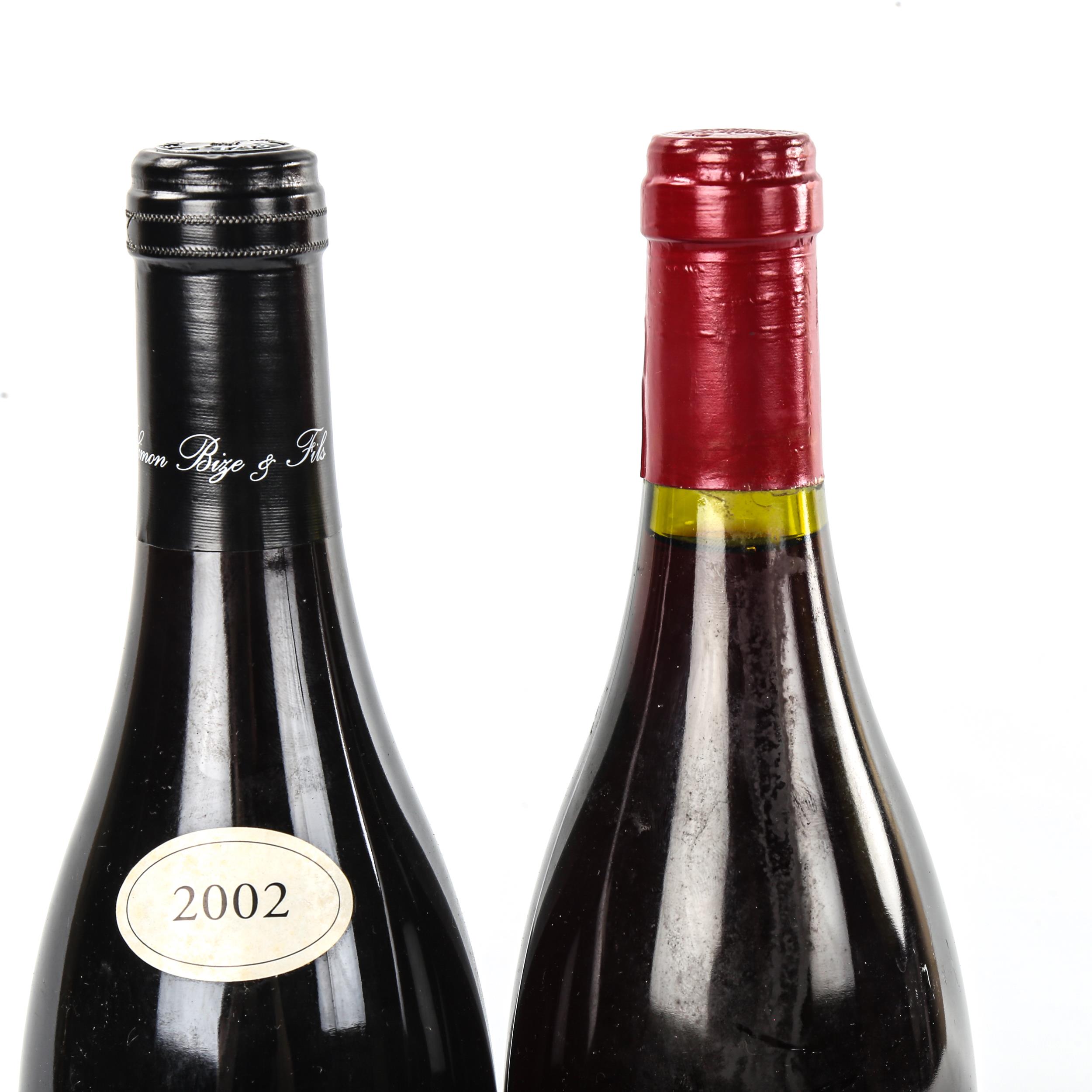 2 bottles of Savigny-les-Beaune, 2002 "Aux Grands Liards" Simon Bize & sons, 2000 Emmanuel Rouget - Image 2 of 3