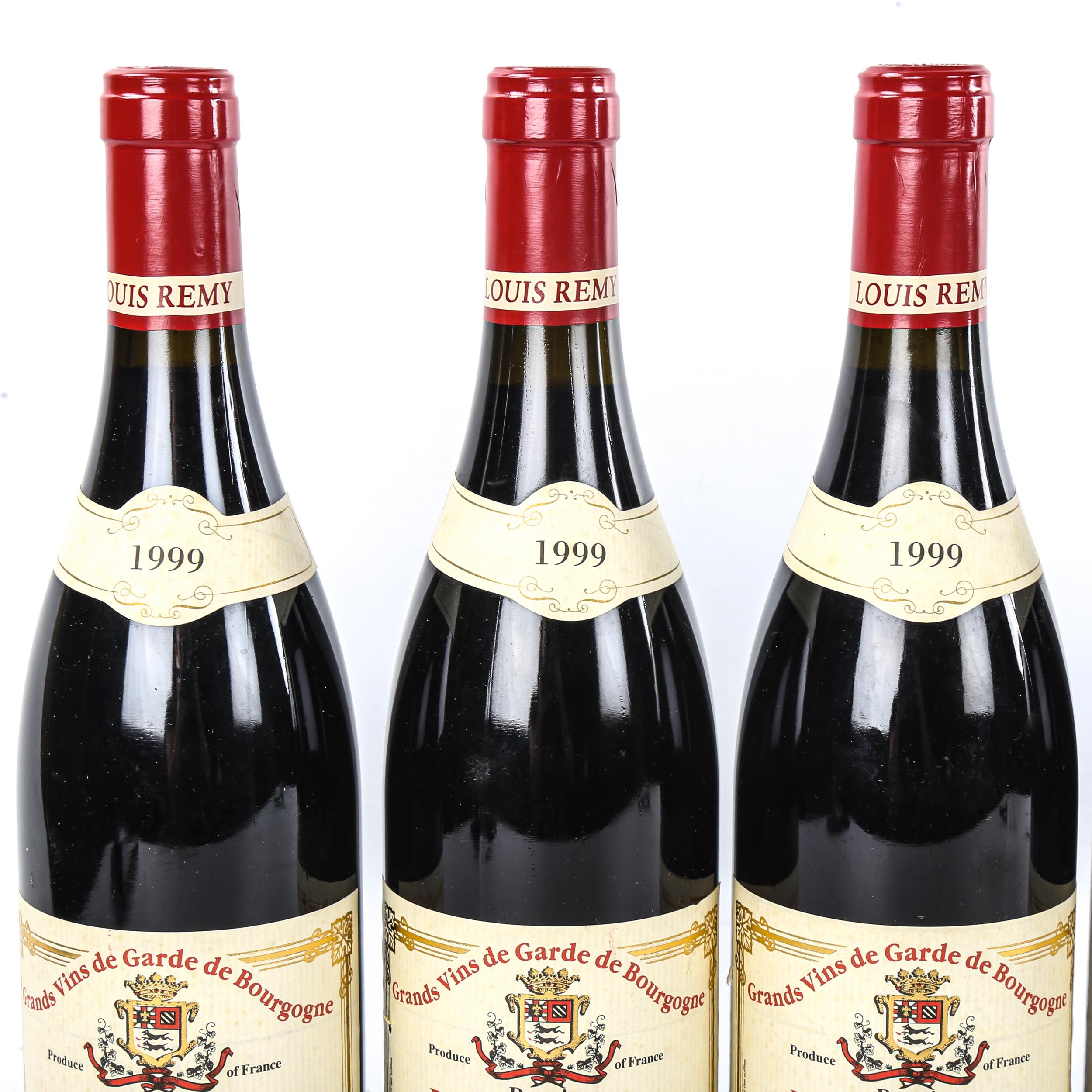 5 bottles of Burgundy wine, 1999 Domaine Louis Remy Latricieres-Chambertin Grand Cru - Image 2 of 3