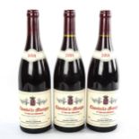 3 bottles of 2001 Chambolle-Musigny 1er Cru Les Veroilles domaine Ghislaine Barthod
