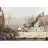 Alfred Charles Conrade (1863 - 1955), watercolour, scene in Madrid, signed, 39cm x 57cm, framed