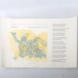 Stanley Hayter (1901 - 1988), limited edition lithograph on handmade paper, Variations On A