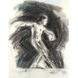 Andrew Aloof (Royal Ballet Artist in Residence), graphite drawing, ballet dancer, signed, image