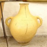 A Grecian style 2-handled oil jar, height 53cm