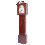 A George III mahogany 8-day longcase clock, by George Angus of Aberdeen, with pendulum and