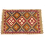 A Mamainer Kilim mat, 95cm x 62cm