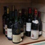 Various bottles of wine, including Cote De Beaune-Villages 1976 etc (14)