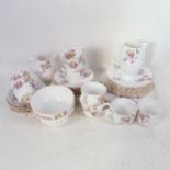 A Spode Dorothy Perkins pattern part tea and cake service