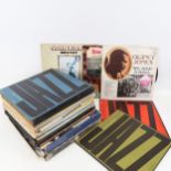Various Vintage vinyl LPs and records, including Quincy Jones, Stan Kenton, John Kirby etc (boxful)