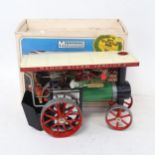 A boxed Mamod traction engine, model T.E1a