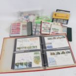 Various loose world postage stamps, First Day Covers, British Mint Collector's pack stamps etc (