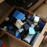 A large quantity of jewellery boxes (all empty) (boxful)