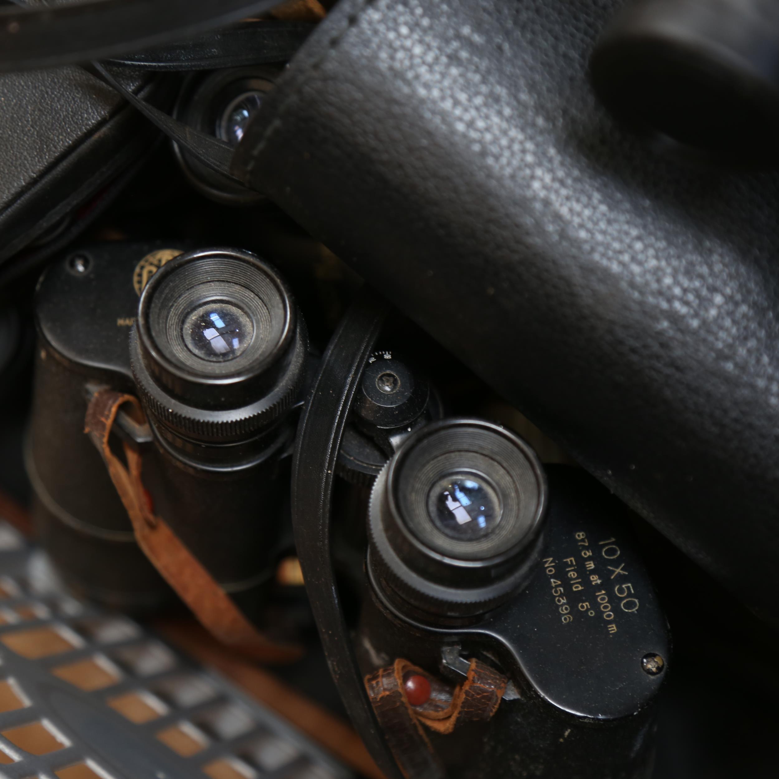 Various Vintage binoculars and opera glasses (boxful) - Image 2 of 2