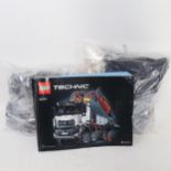 LEGO Technic Mercedes-Benz Arocs Truck construction model, no. 42043, and 2 bags of LEGO