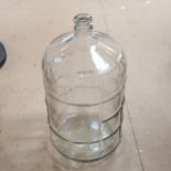 A large glass demijohn, 56cm