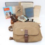 Various Second World War Period military items, relating to R Collisson's RAF service in India,