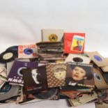 Various Vintage vinyl 45s and singles, including Donna Summer, Hazel O'Connor, Terence Trent D'