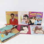 Various Vintage vinyl LPs and records, including Elvis Presley, Duran Duran etc