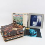 Various Vintage vinyl LPs and records, including John Mayall, Joan Baez, John Lee Hooker etc (