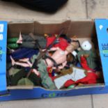 Vintage Action Man figures and accessories