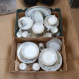 A large quantity of Noritake Nile pattern dinner and teaware (2 boxfuls)